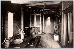 Hareide Bergen Kitchen Utensils House Real Photo RPPC Postcard