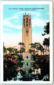Postcard - The Singing Tower, Mountain Lake Sanctuary - Lake Wales, Florida