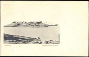 yemen, ADEN, Quarentine Island, Panorama (1910s)