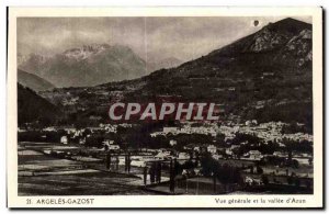 Argeles Gazost Old Postcard General view and the Valley of Azun