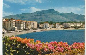 BF19836 st jean de luz la plage et la rhune france front/back image