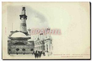 Old Postcard Lighthouse Exhibition 1900 trade Navigation UK and Germany