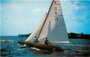 NJ, Toms River, New Jersey, Class E Sloop Sailing, Dexter No. 8317B