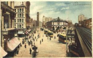 Herald Square New York City NY Writing On Back