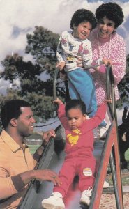 Family on Playground , 1960s