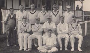 Yorkshire Cricket Team Antique Plain Back Postcard Photo