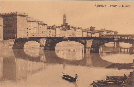 Italy Firenze Florence Ponte San Trinita