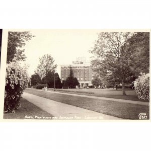 RPPC - Hotel Monticello and Jefferson Park - Longview, Washington
