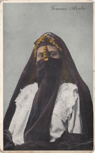 US5752 femme arabe woman types folklore costume egypt