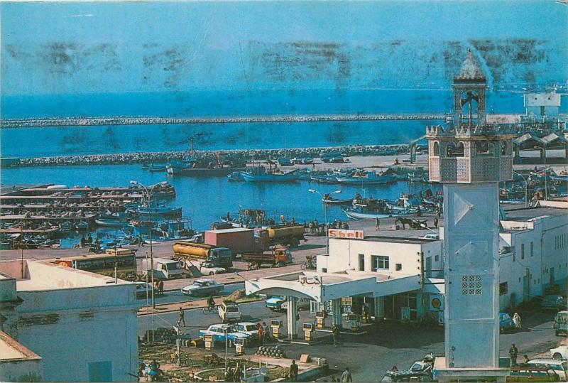 Tunisia Mahdia Shell Gas Station general view