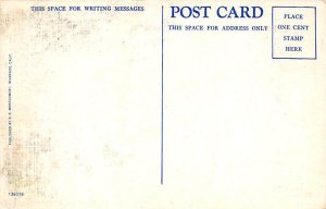 FaÃ?ade, Bullock's Store For Men Los Angeles California Postcard