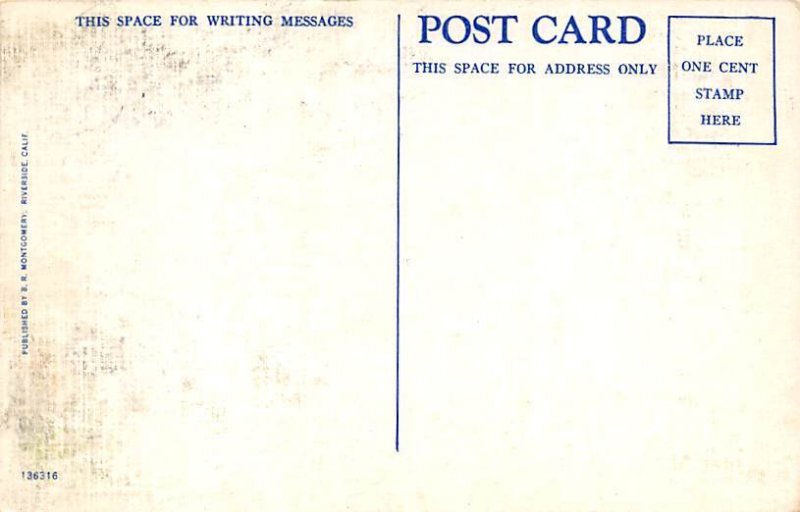 FaÃ?ade, Bullock's Store For Men Los Angeles California Postcard