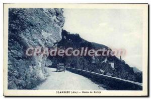 Postcard Old Route Glandieu Ain Belley