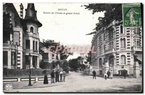 Old Postcard Royan Entree of Oasis Hotel and great