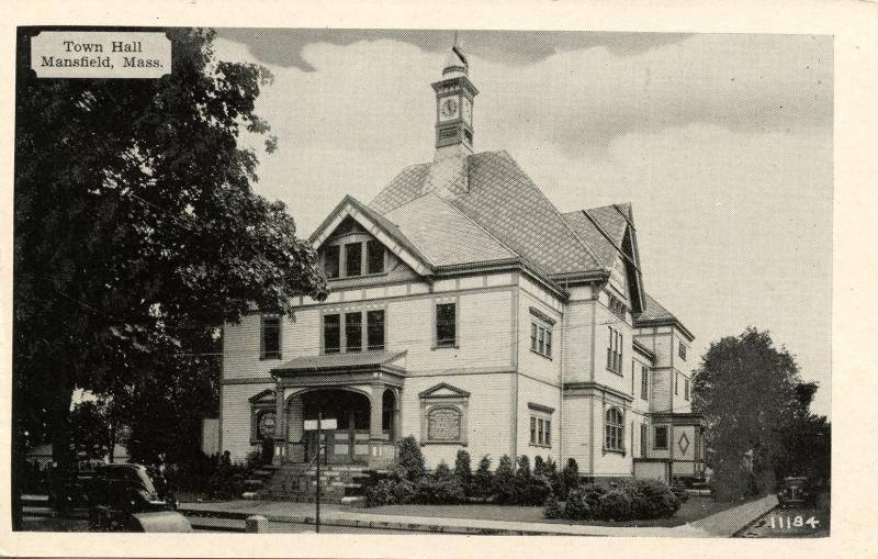 MA - Mansfield. Town Hall