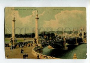 3150878 BELGIUM Exposition Liege 1905 Pont de Fragnee Vintage