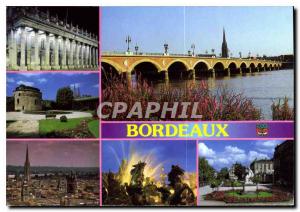 Postcard Bordeaux Modern Atmosphere and reflections of the capital of Aquitaine