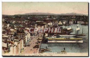 Old Postcard Marseille Old Port General view