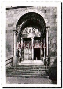 Postcard Modern Saint Bertrand de Comminges cathedral portal