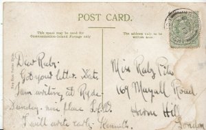 Genealogy Postcard - Family History - Pile - Herne Hill - London   GN950