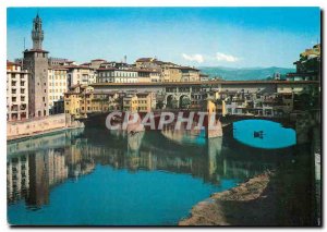 Postcard Modern Ponto Vecchio Firenze