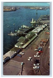 Vintage The Pierpoint Landing Long Beach, California. Postcard P71E