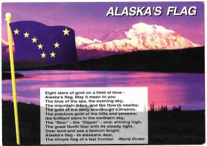 Alaska's Flag and Poem About Flag  4 by 6