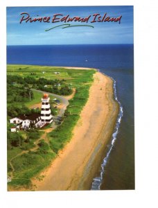 West Point Lighthouse, West Prince, Prince Edward Island, Large 5 X 7 Postcard