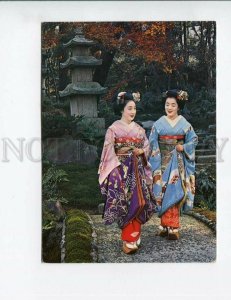 3154384 JAPAN Maiko Girls Geisha KYOTO photo postcard