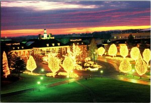 Opryland Hotel Christmas Lights , A Country Christmas Nashville TN Postcard A70