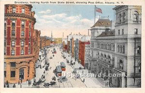 Broadway, Post Office - Albany, New York NY  