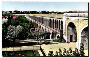 Montpellier Old Postcard L & # 39aqueduc