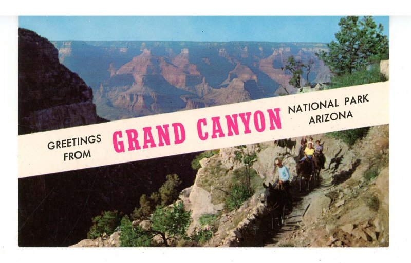 AZ - Grand Canyon National Park. Greetings!  Multi-View