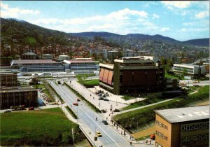 Tuzla, Bosnia & Herzegovina  CITY BUILDINGS BIRD'S EYE VIEW Vintage 4X6 Postcard