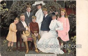 President Roosevelt & Family Unused 