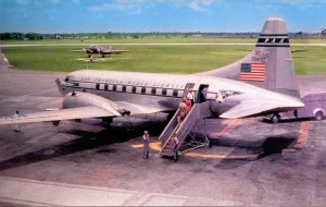 Pan American Airways - Corvair 240  (aviationcards.com)