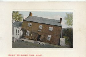 Staffordshire Postcard - Rear of The Crooked House - Himley - Ref TZ9937