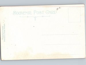 c1910 Lynmouth Harbour Harbor Devon England Postcard