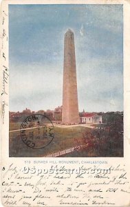 Bunker Hill Monument - Charlestown, Massachusetts MA  