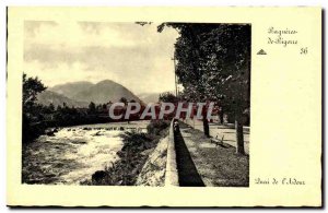 Postcard Old Bagneres De Ligorre Quai de l & # 39Adour