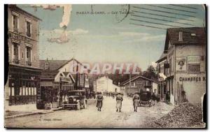 Old Postcard Mailly le Camp Cafe Terminus Army
