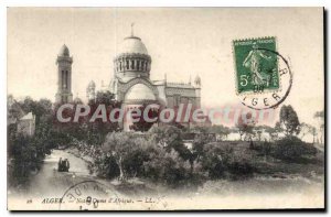 Postcard Old Algiers Notre Dame D'Afrique