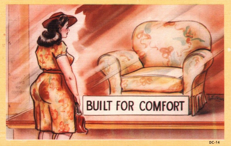 Woman Chair Comic