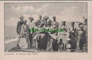 Cape Verde Postcard - Costumes, S.Vincente, Cabo Verde RS30900