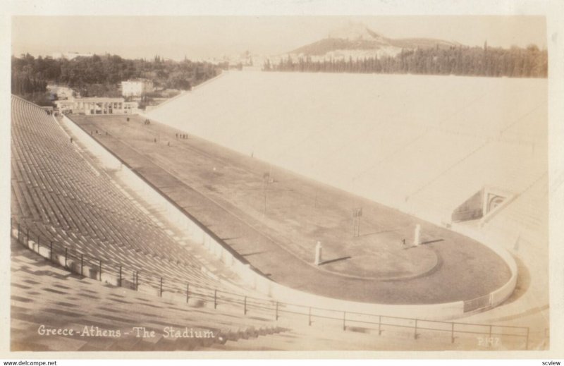 RP: ATHENS, Greece, Stadium, 1900-10s; Stadium