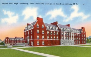 Postcard Early View of Sayles Hall, Boy's Dormitory, NY State College, NY.  W5