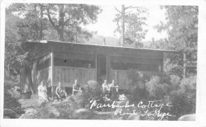 California Pine Lodge Fairbanks Cottage San Bernardino 1920s Postcard 22-3725