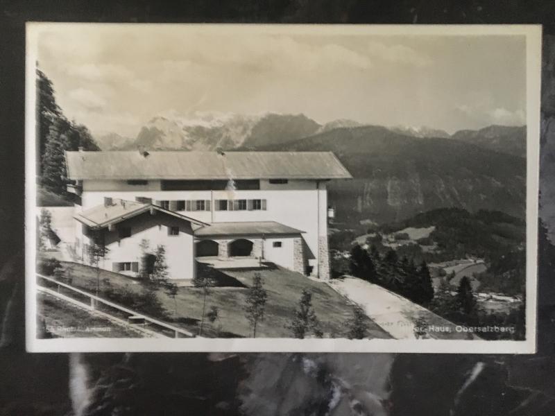 Menta Alemania Obersalzburg Berchtesgaden Tarjeta Postal Leaders Home RPPC