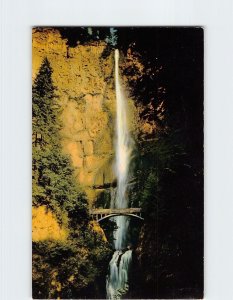 Postcard Multnomah Falls, Oregon