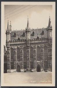 Belgium Postcard - Bruges - L'Hotel De Ville - Real Photo T3912